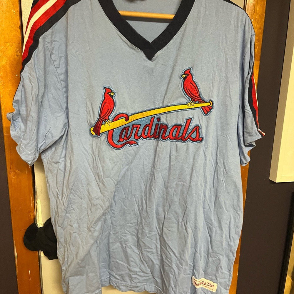 Mitchell & Ness Blue Cardinals Jersey